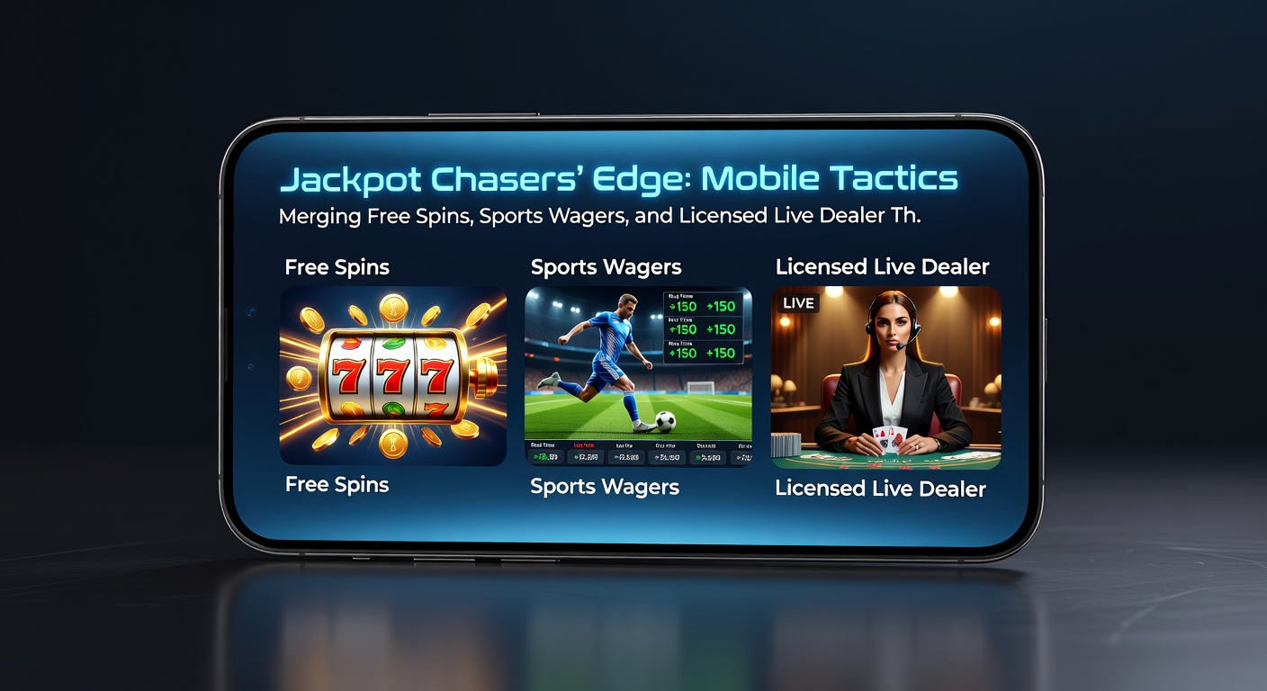 Live dealer blackjack sessie op mobiel naast sportweddenschappen en jackpot slot