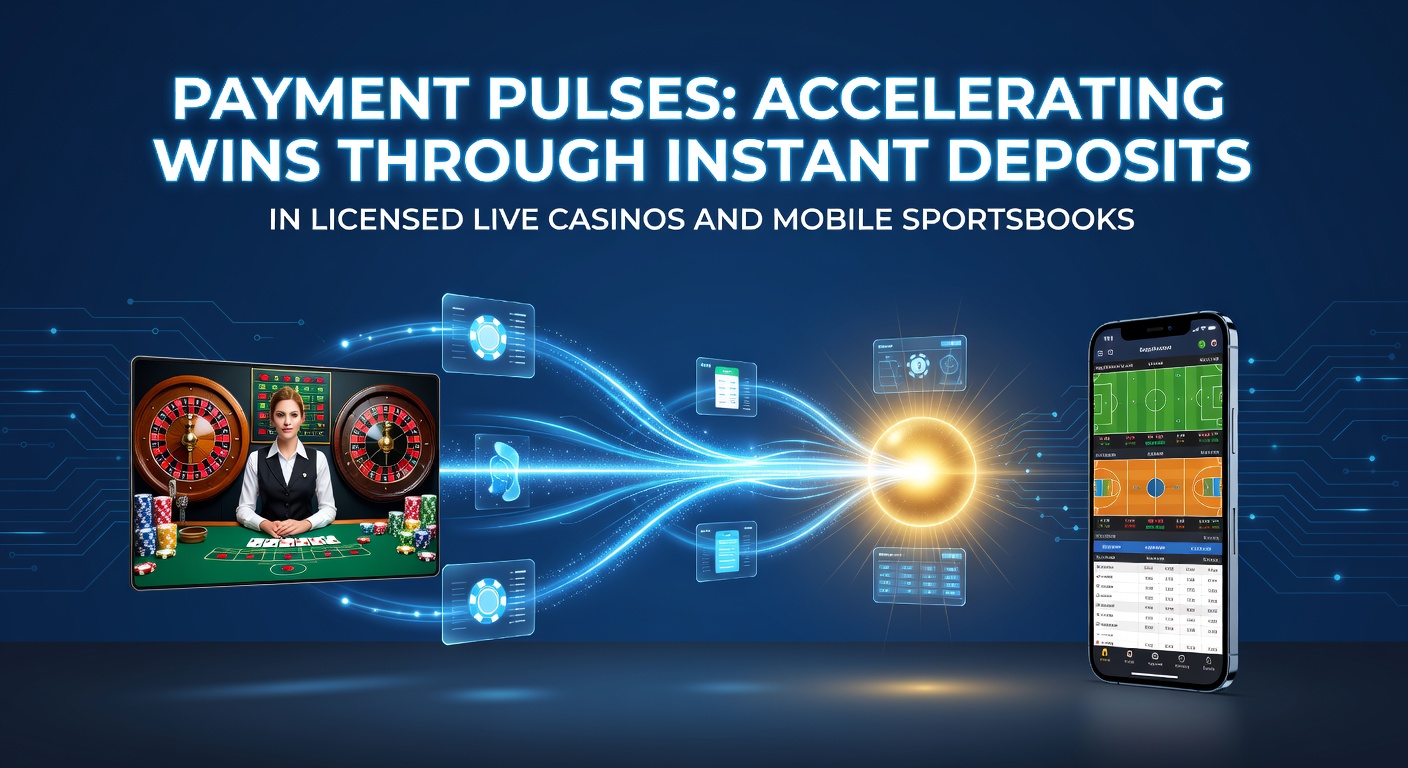 Schermafbeelding van een mobiele app met directe storting in een live casino, waar een speler snel geld stort en direct inzet op een roulettetafel