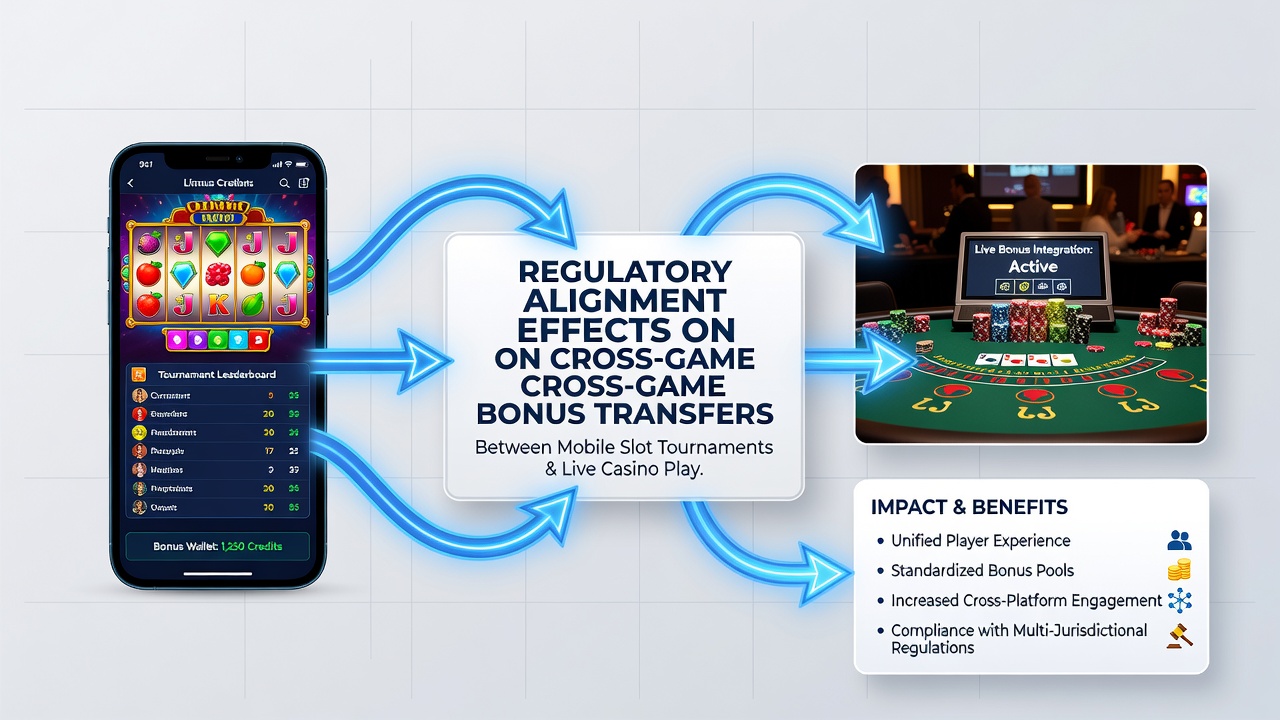 Live dealer sessies en mobiele slottoernooien met bonusoverdrachten onder regelgeving