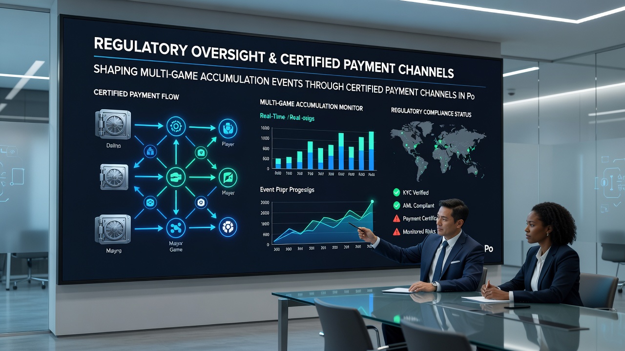 Afbeelding van mobiele platformen met gecertificeerde betalingen en multi-game accumulatie